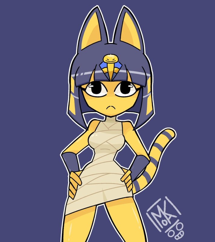 Египетская кошка Ankha