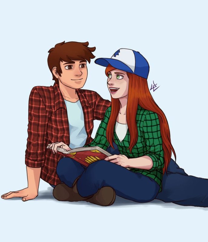 Gravity Falls Диппер и Венди