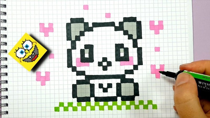 рисунка по клеточкам