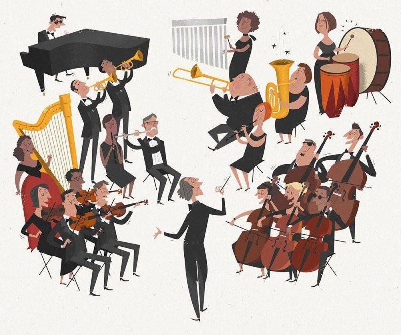 Музыканты оркестра