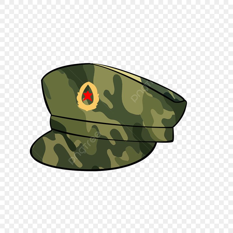 Нарисовать фуражку военную