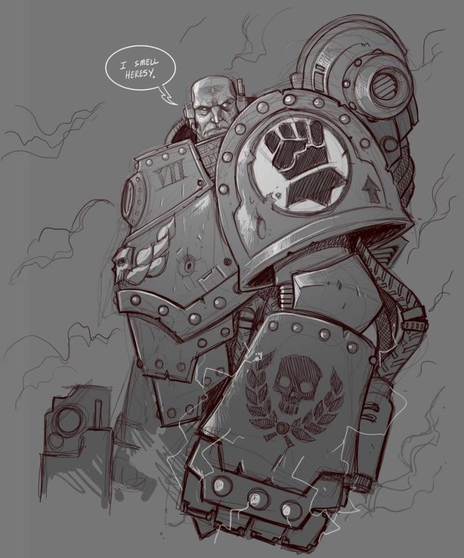 Warhammer 40000 милые арты