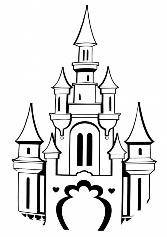 Замок маленький