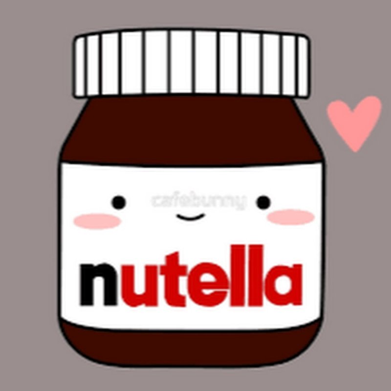 Милый рисунок НУТЕЛЛЫ