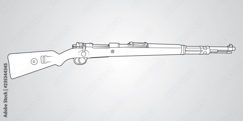 Mauser 98k чертеж