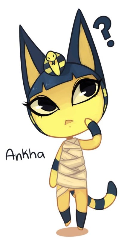 Ankha кошка animal Crossing
