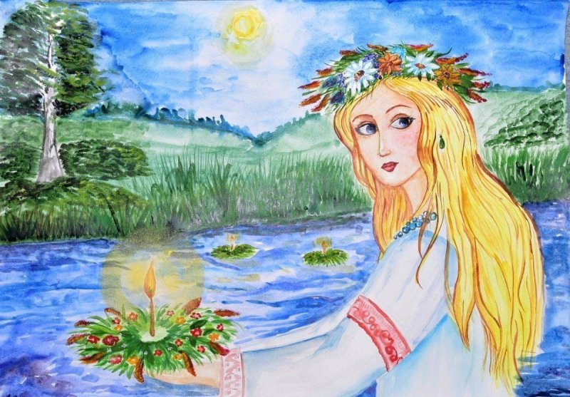 День Ивана Купала рисунки