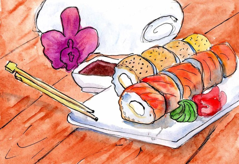 Рисунки еды