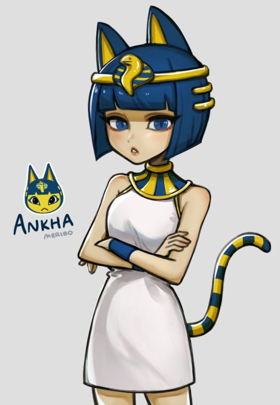 Энимал Кроссинг Ankha