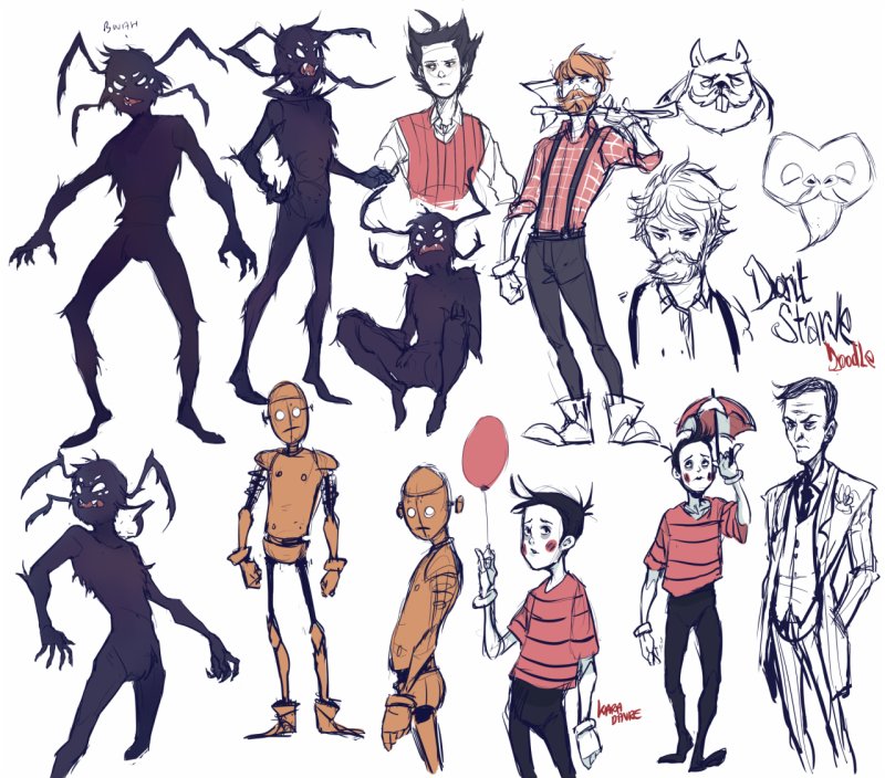 Don't Starve персонажи Уилсон