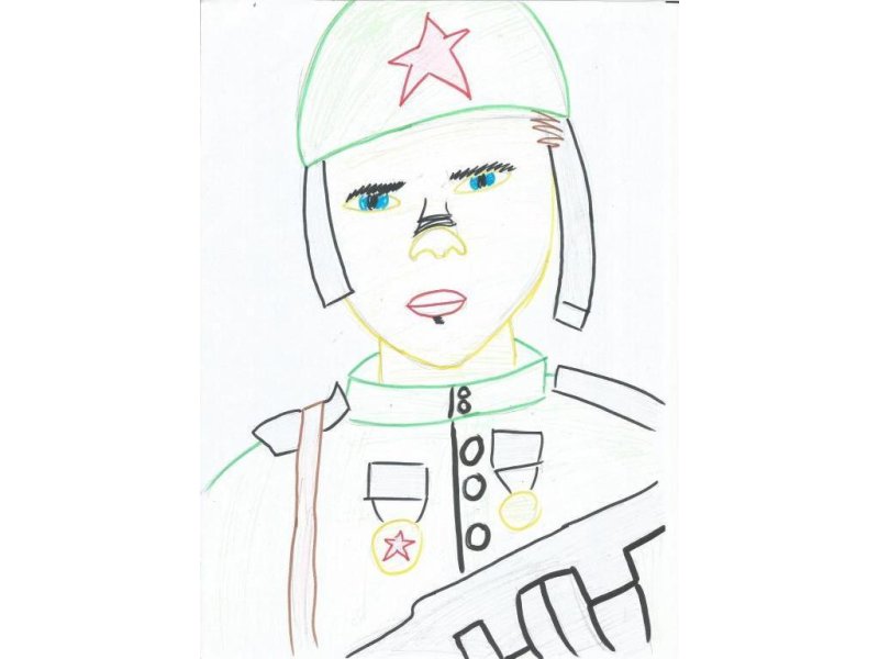 Рисунки сын полка легкие