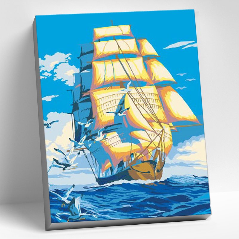 Бригантина картина