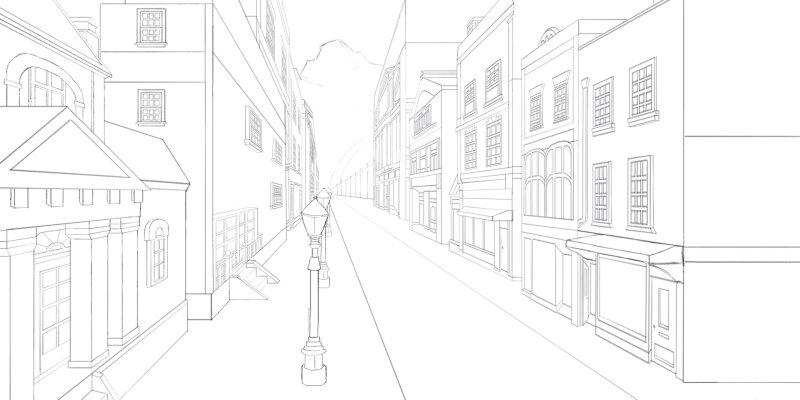 улица перспектива