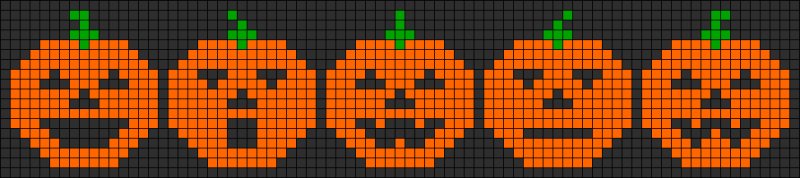 Хэллоуинские фенечки из бисера