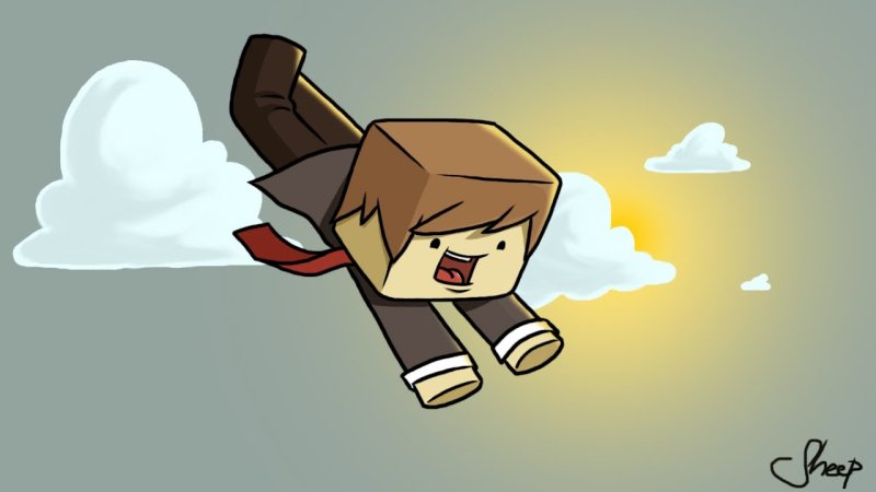 Майнкрафт официальные арты