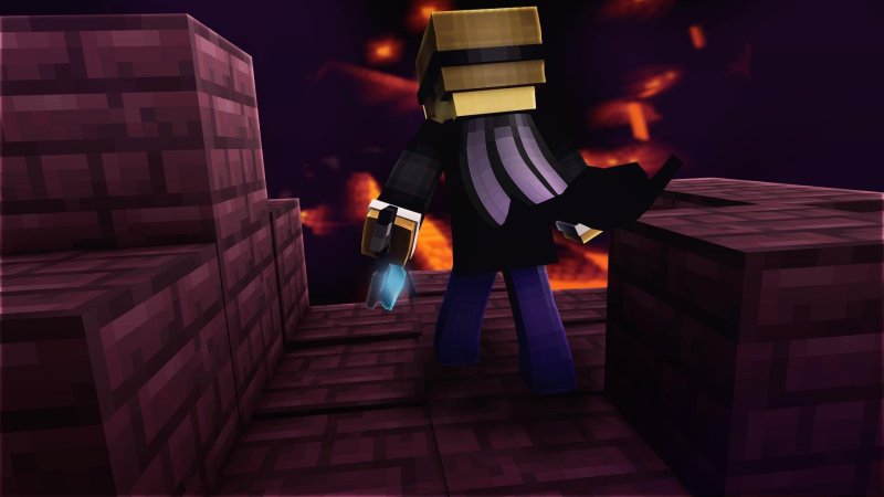 Варден майнкрафт арт