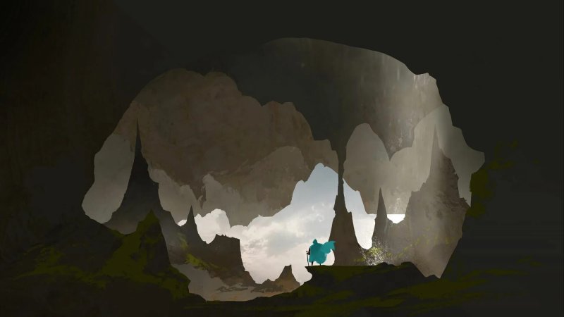 Пещера иллюстрация