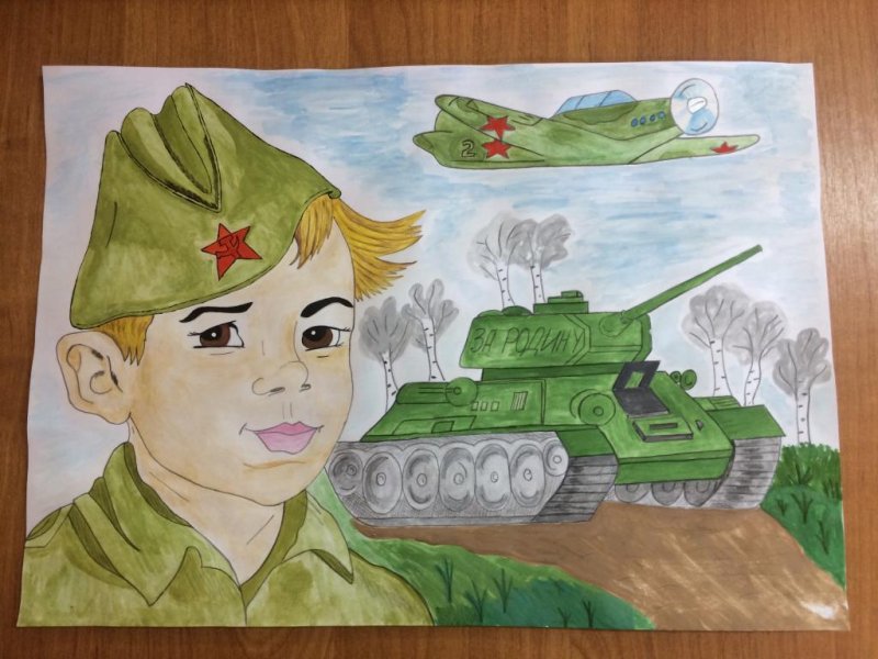 Сын полка нарисовать