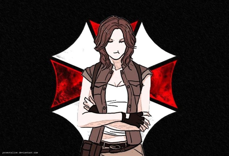 Resident Evil Амбрелла девушки