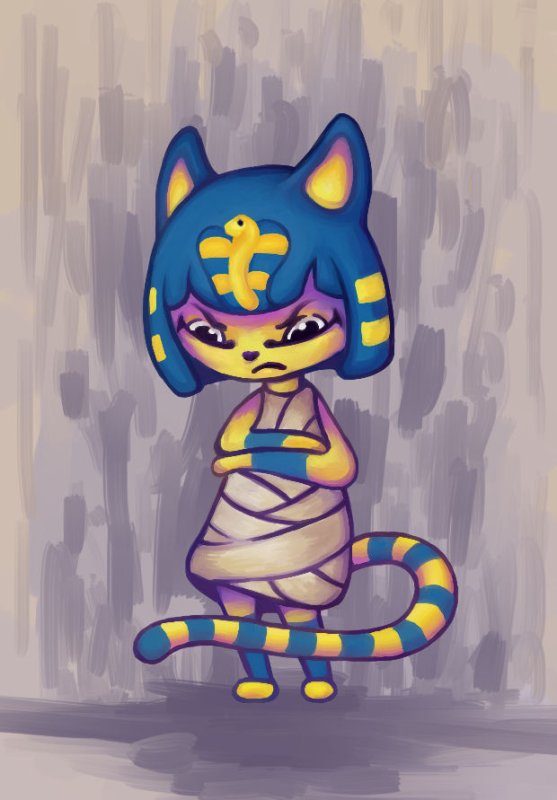 Ankha из animal Crossing