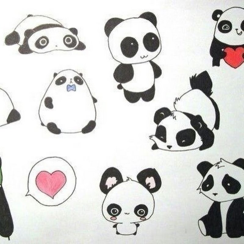 Маленькие рисунки для срисовки