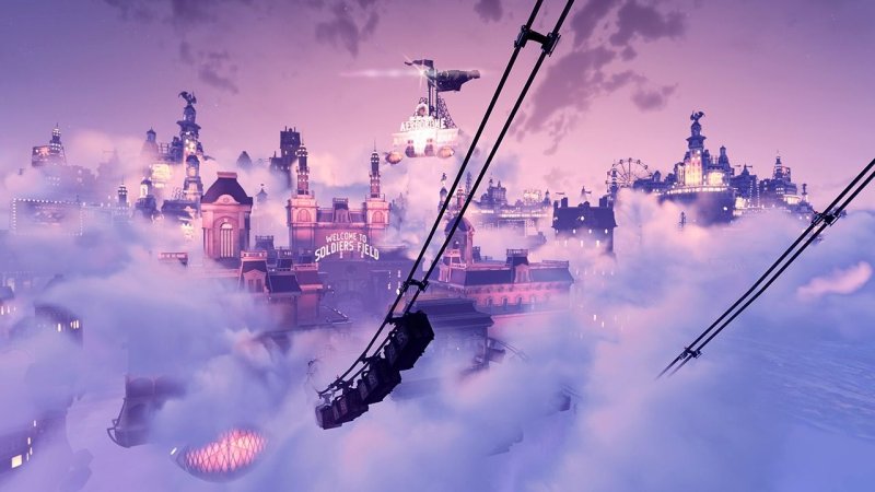 Биошок Инфинити город Колумбия