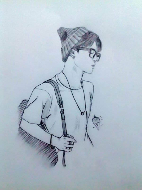 BTS Jimin для срисовки