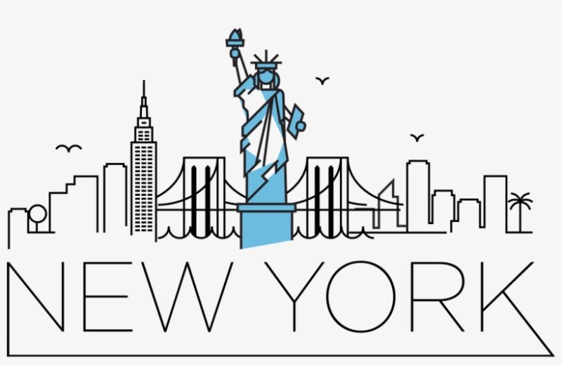 NY рисунок