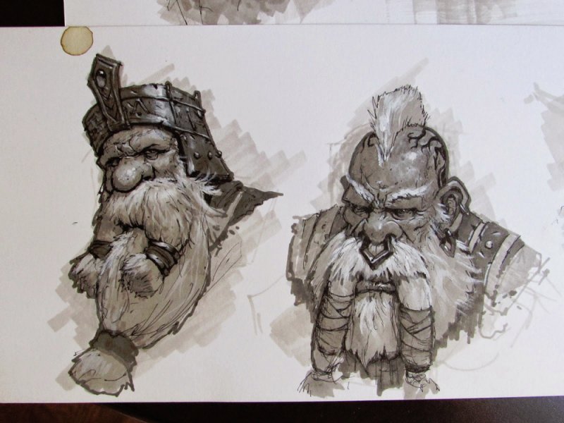 Дворф Гном референс