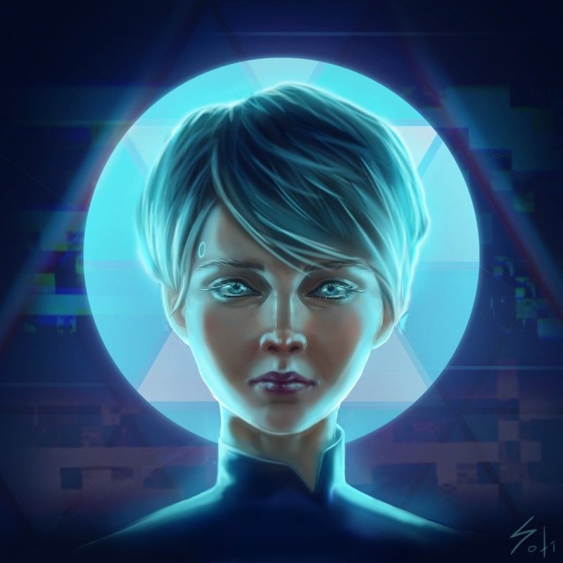 Detroit become Human Кэра арт