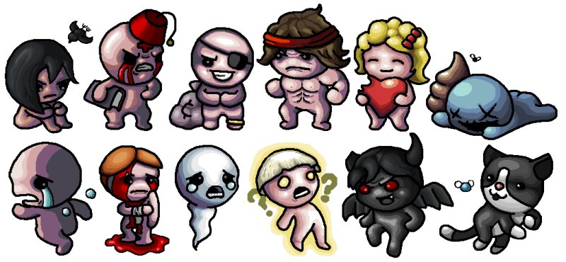 The Binding of Isaac главный герой