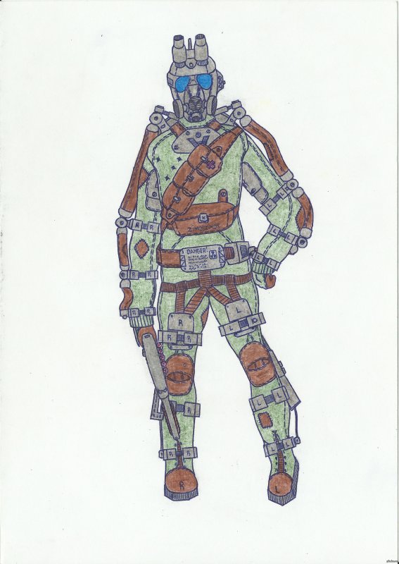 сталкер экзоскелет