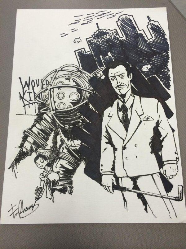 Bioshock комикс-арт