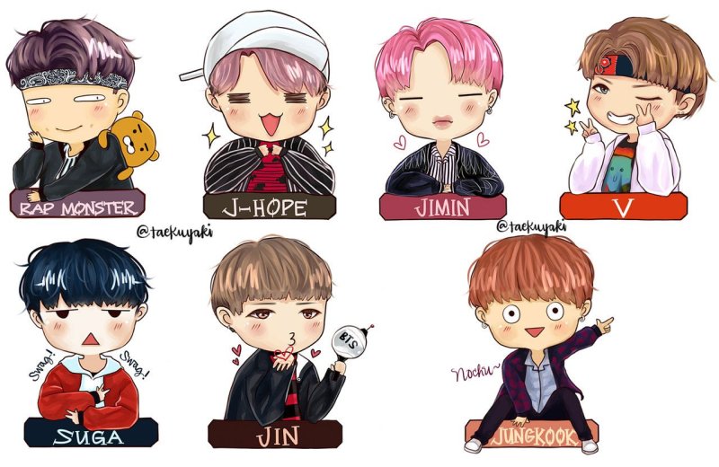 BTS Чиби Тэхен
