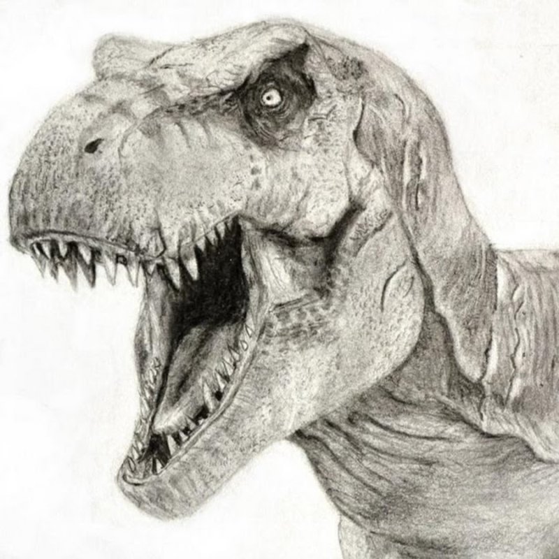Тиранозавр рекс Jurassic World голова