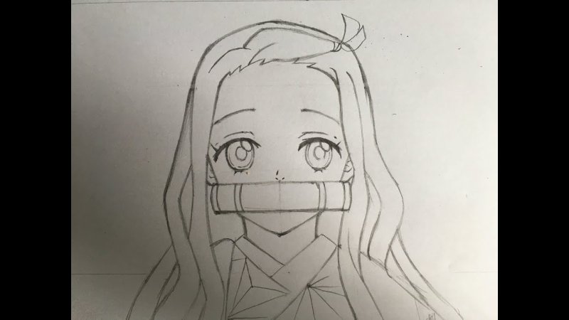 Аниме рисунки карандашом