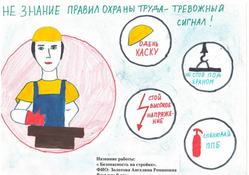 Охрана труда картинки для детей