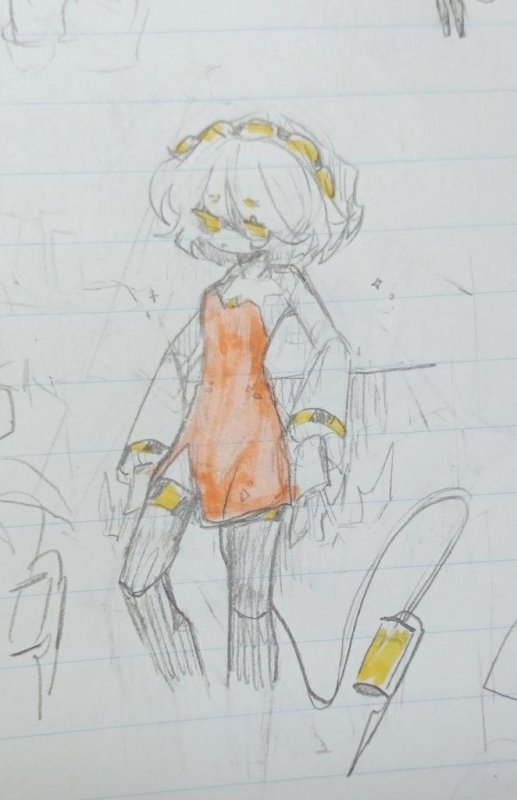 эскиз персонажа