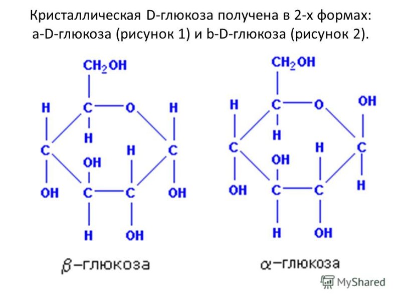 кристаллическая глюкоза формула