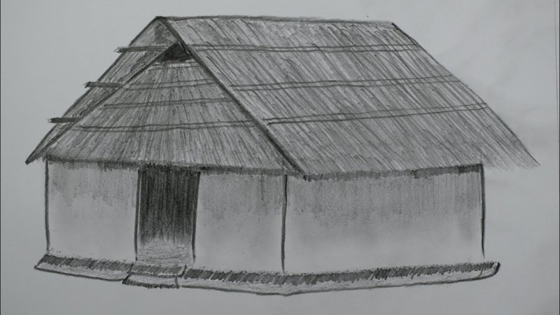 Эскиз Хижина