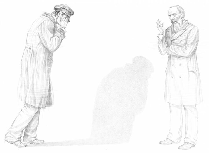 преступление и наказание федор достоевский иллюстрации