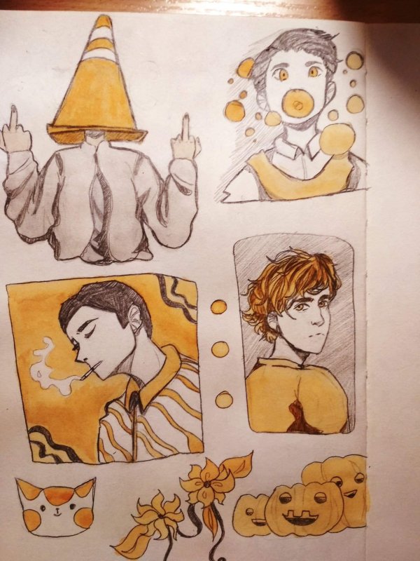 Рисунки для скетчбука