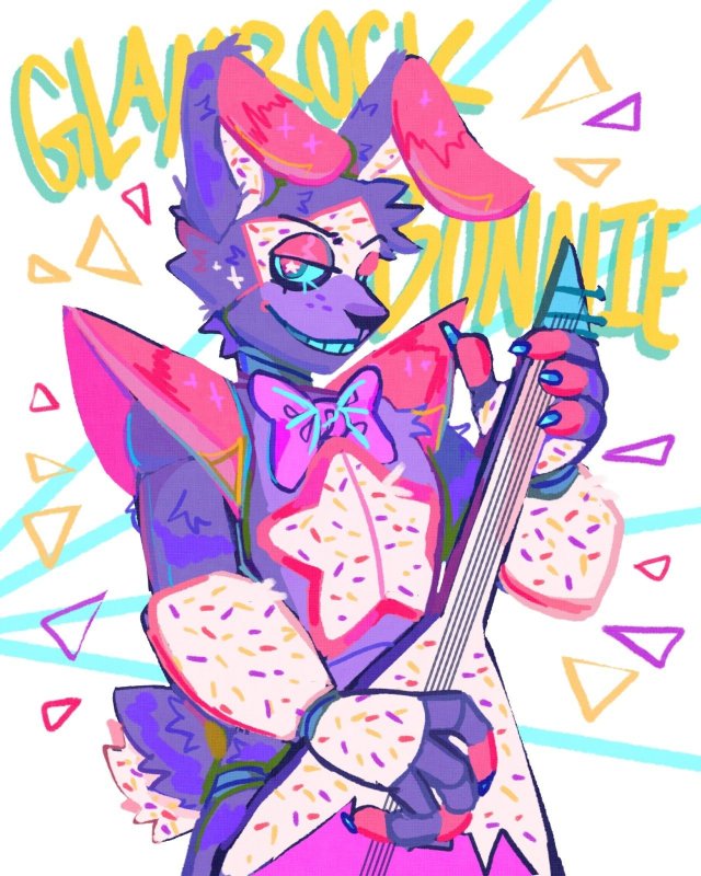 Glamrock freddy арт