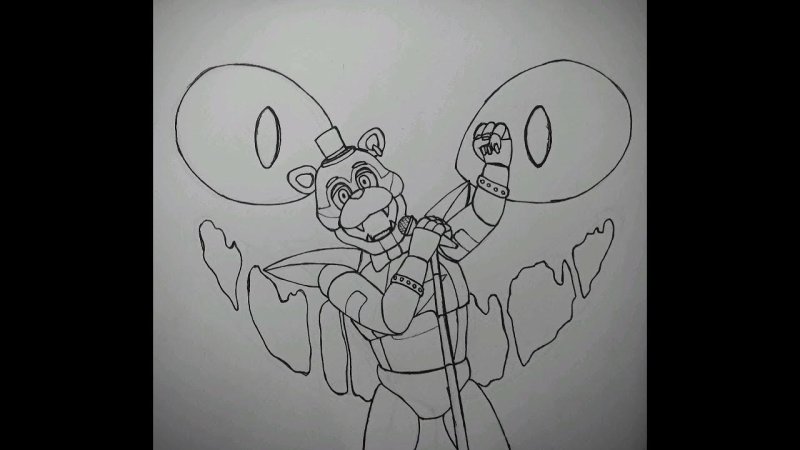 FNAF глэм рок Фредди