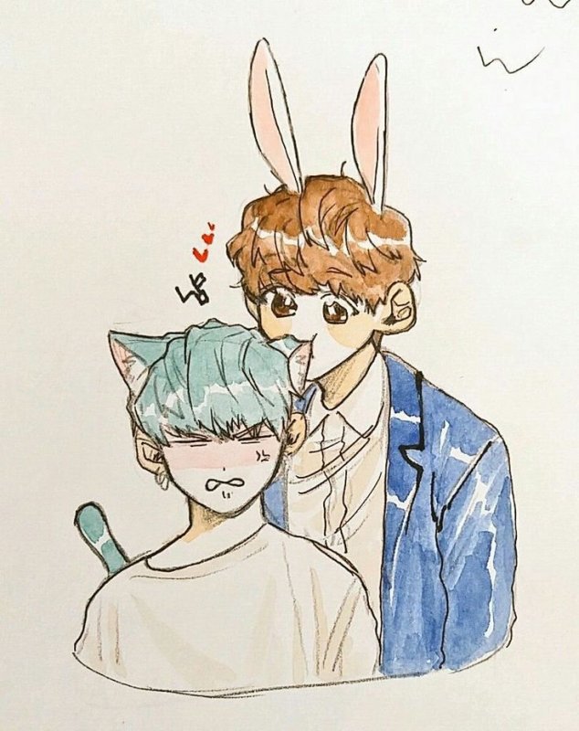 BTS Чиби yoonkook