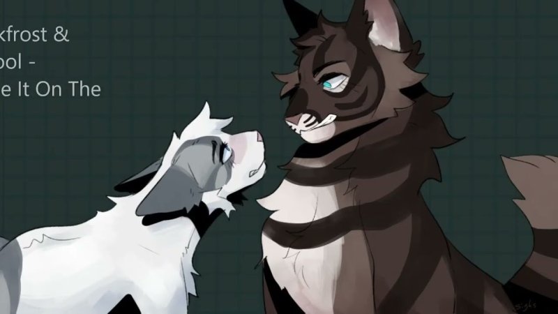 Коты Воители Искра и Коршун