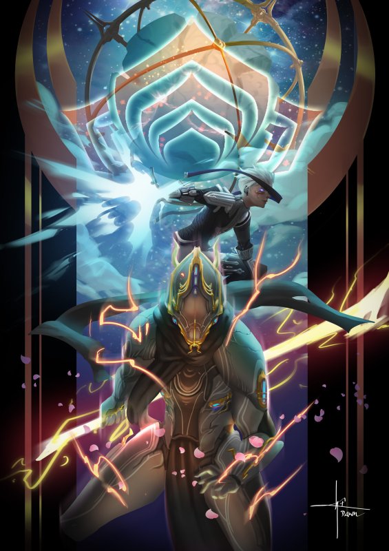 Warframe Экскалибур арт