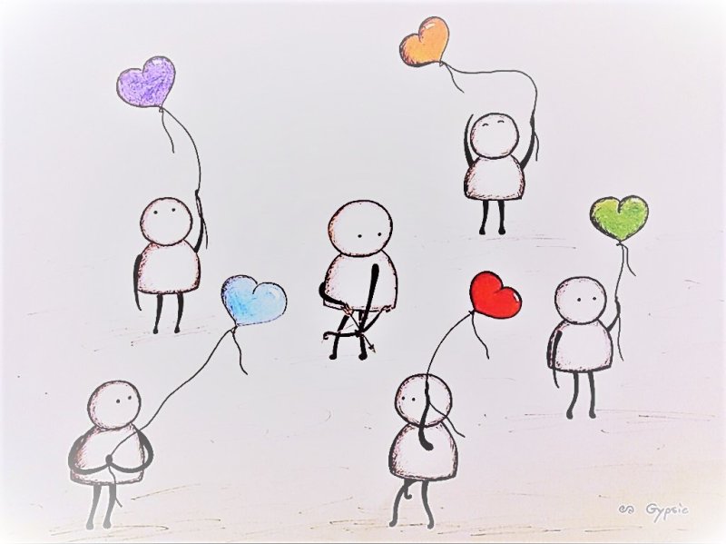 Счастье рисунок