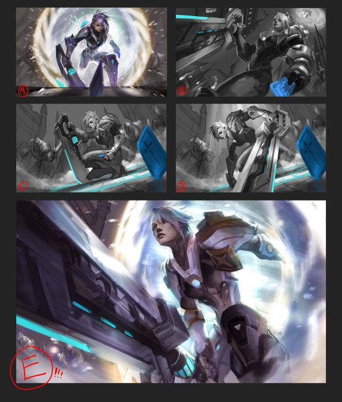 Ривен импульсный огонь