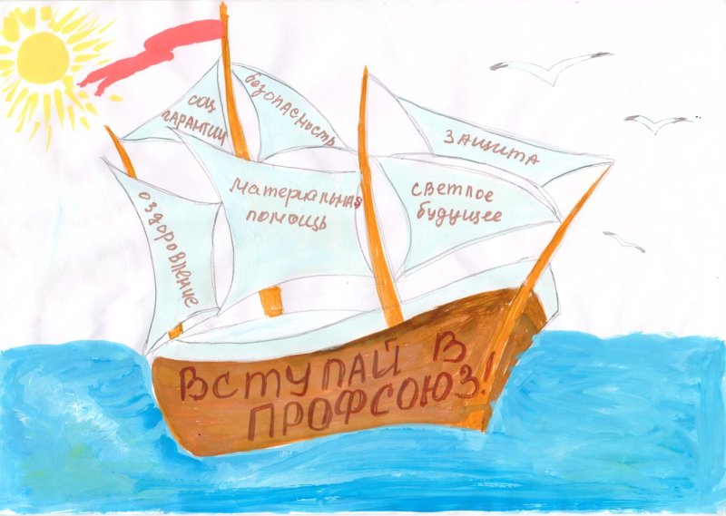 Рисунки на тему профсоюз глазами детей